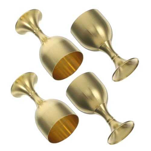 Copa de latón decorativa PRETYZOOM para solucionar espacios vacíos con estilo retro 5