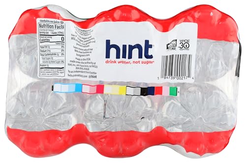 Image of Hint Flavored Water Zero Sugar 0 Calories - Watermelon (6 pack)