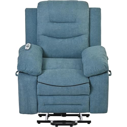 Sillón eléctrico reclinable con soporte y calefacción