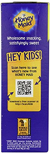 Honey Maid Grahams Cinnamon Crackers, 14.4-Ounce Boxes (Pack of 12)