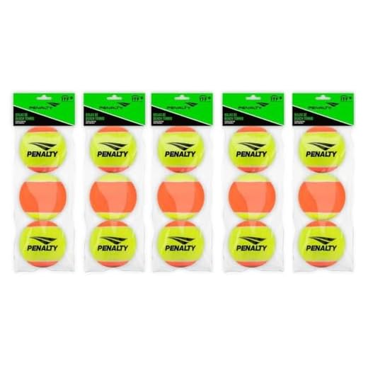 Bola Beach Tennis Penalty Kit com 3 Unidades Profissional
