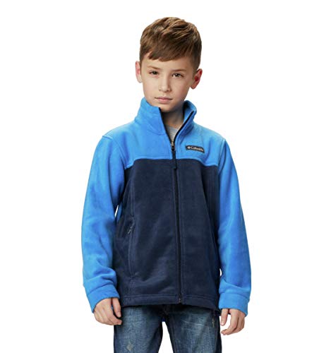 Columbia Boys Steens Mt II Fleece Jacket, collegiate navy/super blue, Large