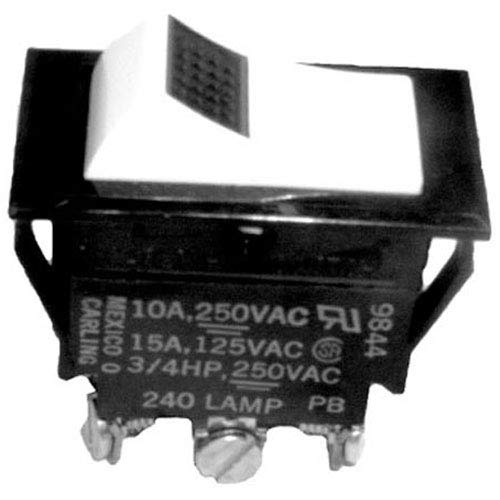 Exact FIT for MIDDLEBY Marshall 3003830 Rocker Switch 7/8 X 1-1/2 DPDT CTR-Off - Replacement Part BY MAVRIK