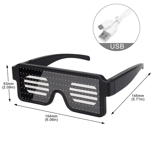 Buy NYRWANA DELIVERING SMILES IN INIDA LED Glasses, Neon Glow Glasses
