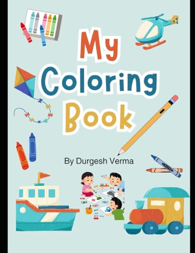 Kids’ Creative Coloring: Black & White Activities for Ages 4-8: Black & White Fun Coloring Book for Kids image 2