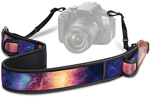 Fintie Camera Strap for All DSLR Camera, Universal Neck Shoulder Belt with Accessory Pockets for Canon, Nikon, Sony, Pentax, Galaxy