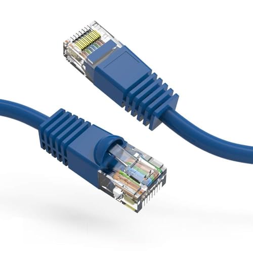 Cable de Red Ethernet Cat6 UTP 4 ft Azul, Pack de 2 miniatura 1