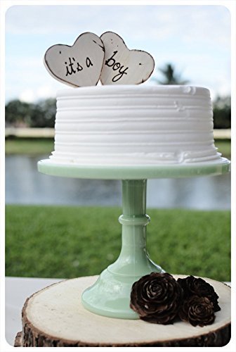 rustic baby shower cake