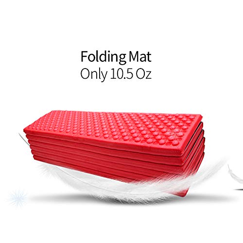 AceCamp Portable Foam Sleeping Pad, Full Length Accordion Sleeping Mat for Camping & Hiking, Lightweight, Soft & Compact Cushion for Sleeping Bag, Comfort, Tent, Rocky Terrain