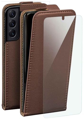 Pochette Samsung Galaxy S22 marron pour protéger votre écran au bureau