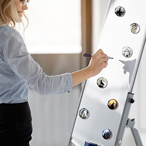 12 imanes decorativos de vidrio para refrigerador miniatura 7