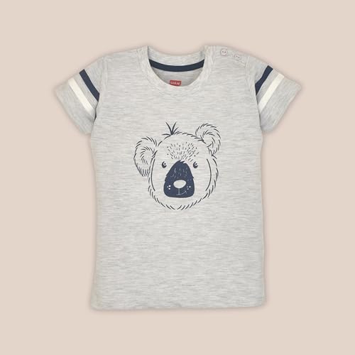 Image of LuvLap Baby Boys Regular Fit 100% Cotton Full Sleeves Boys T-Shirt Set Pack of 3