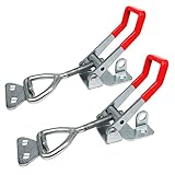 CUKAYO 4003 Toggle Latch Clamp, Adjustable Toggle Latches With Lock Hole,1320Lbs Holding Capacity Heavy Duty Toggle Clamp for Smoker Lid Jig, ToolBox Case, 2pack