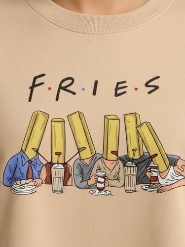 Image of HELLCAT Beige Printed Loose Fit Crew-Neck Crop T-Shirt for Women