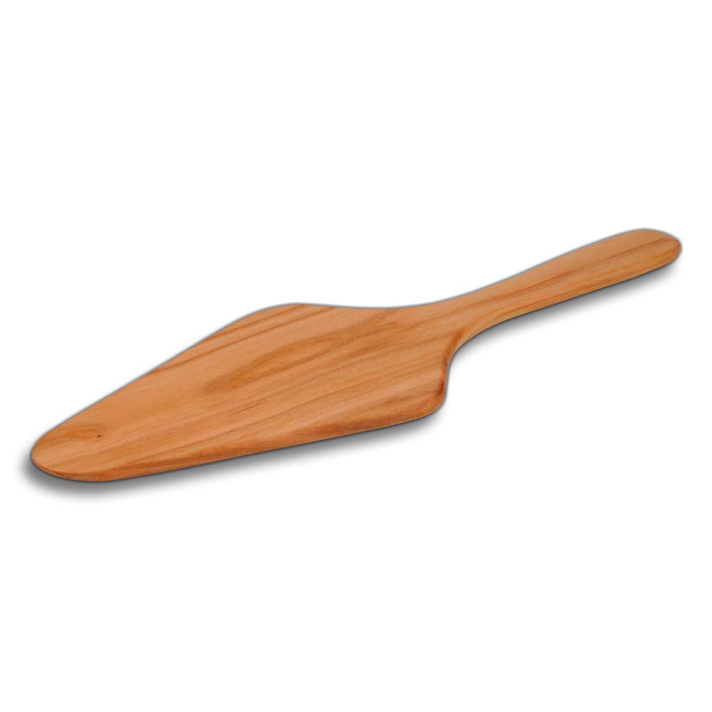 HOFMEISTER® Lot de 10 pelles à tarte en bois de cerisier, 30 cm, robuste, résistante à la chaleur, en provenance d'Europe, pas de rayures, pas de plastique dans la nourriture, accessoires de cuisine