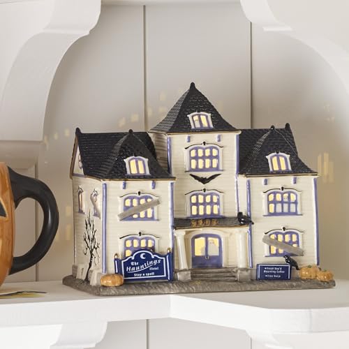 Image of Lenox Vintage Halloween Hotel Light-Up Figurine