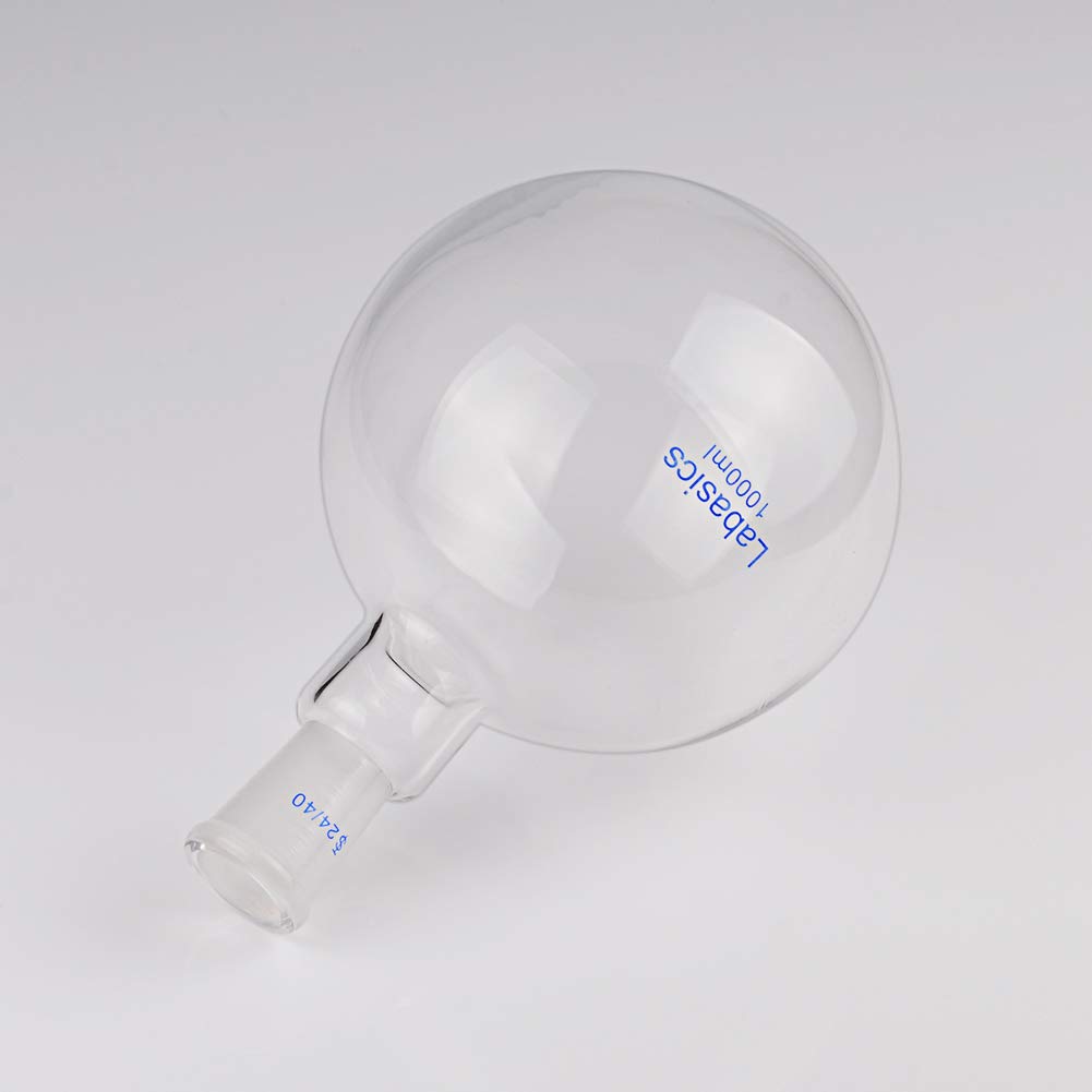 Labasics Cristal Matraz de Fondo Redondo 1000ml Cuello Único 24/40