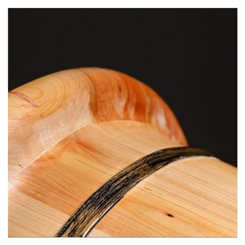 Tina de pies de madera maciza con masaje miniatura 6