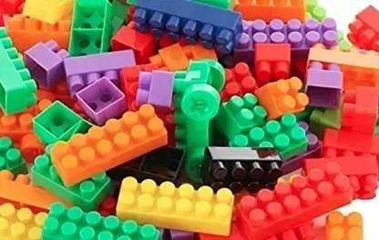Image of Gambit Educational /Learning Toys Play and Learn Plastic Small Building Block Set 60 pieces (Multicolor)