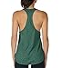 icyzone Canotta Sportiva da Donna Racerback Senza Maniche Top per Yoga Palestra Pilate (M,Army)