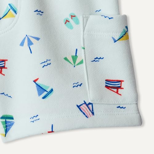 Image of Amazon Essentials x Sofia Grainge Babies, Toddlers, and Boys' T-Shirt and Short Play Set, Multipacks