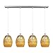 ET2 Lighting E92174-53 4 Light Carte Incandescent Island Light