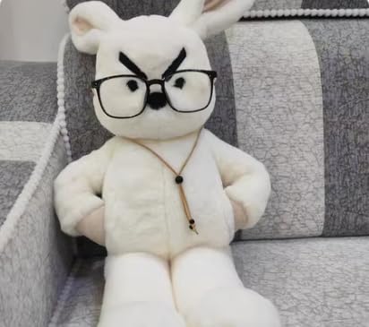 Amazon.co.jp: AIRNIPPヤンキーウサギぬいぐるみ49cmインスタ