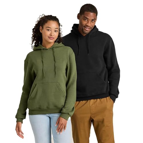 Soffe Men's Classic Midweight Fleece Hoodie Sweatshirt4