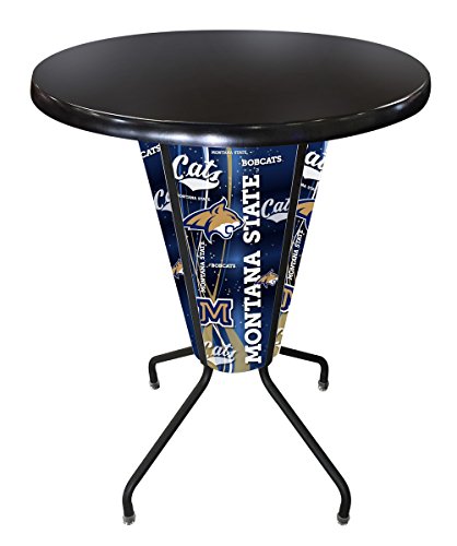Holland Bar Stool Co. Lighted Montana State Pub Table