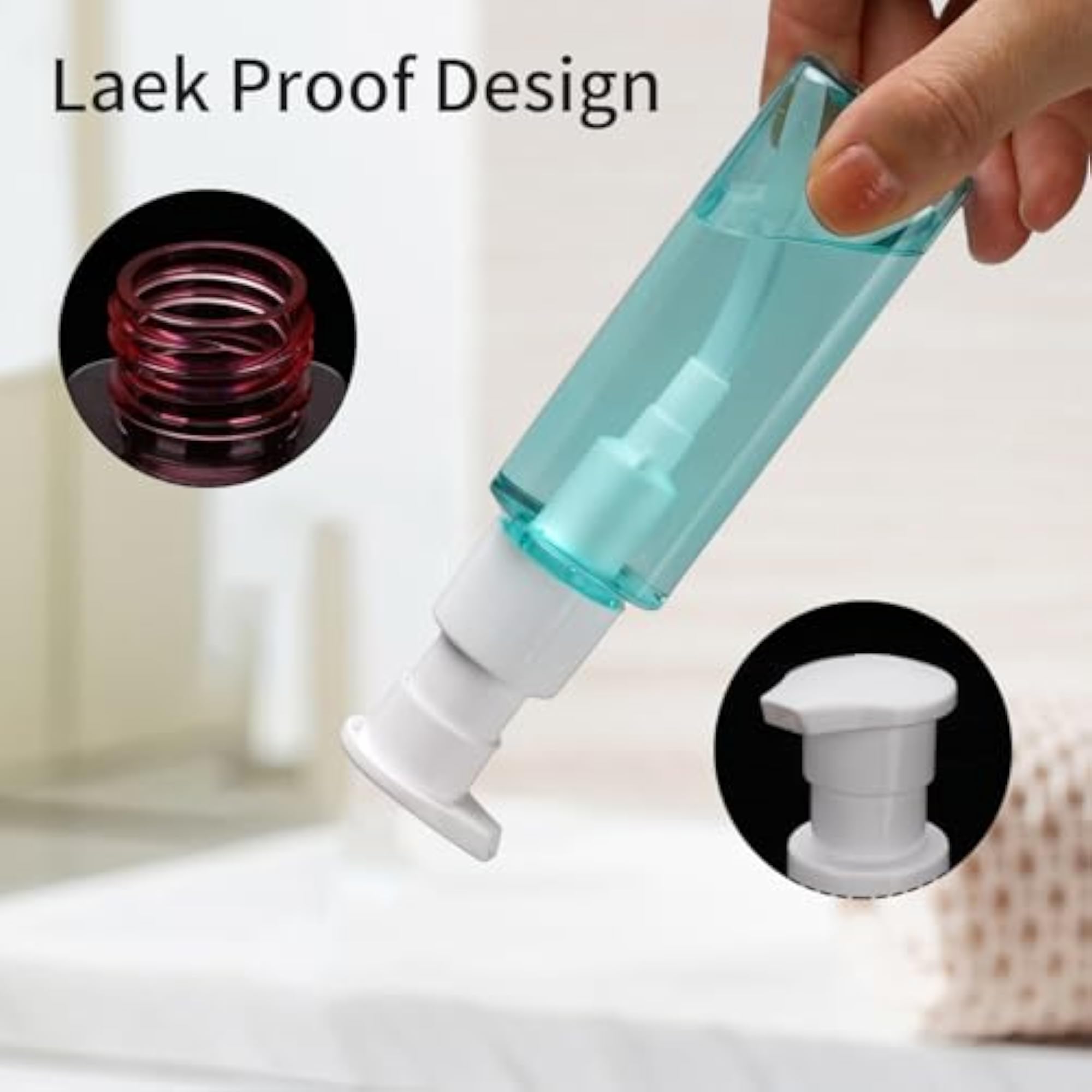 9 PCS TSA Approved Travel Bottles for Toiletries
