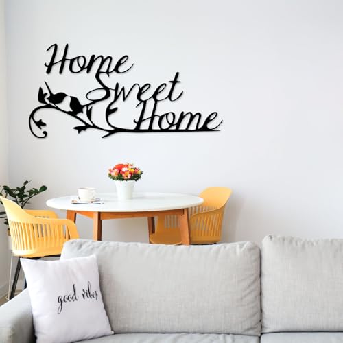Décoration murale au-dessus du lit en métal de qualité