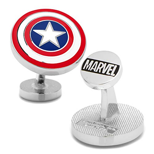 Captain America Shield Cufflinks