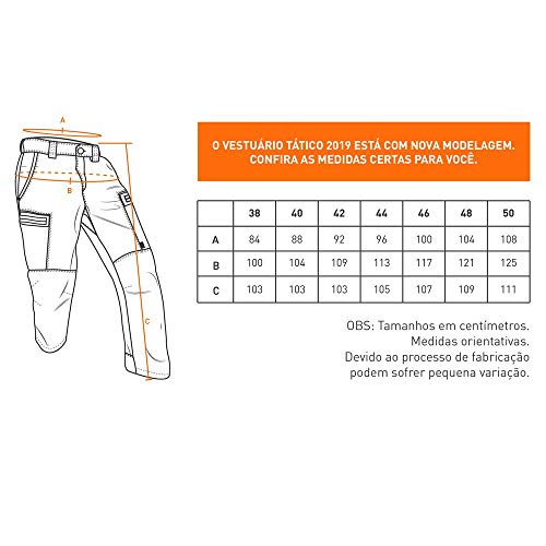 Calça Tatica Invictus Cover - Preto - 44