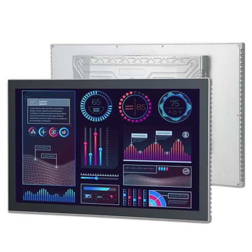Image of 21.5 inch Touchscreen Monitor,Ratio 16:9 IPS PCAP Industrial Touch Screen Monitor with HD-MI VGA USB Port,Build-in Speakers & VESA,Touch Screen for PC,POS,Laptop,Home,RPI