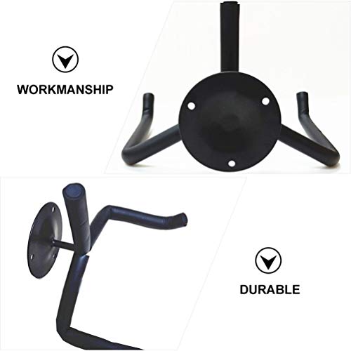 MILISTEN Gitaarhanger en Gitaar Muurbeugel Houder Voor Akoestische en Elektrische Gitaren Viool Zwart 24 × 17Cm - Image 7