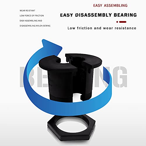 NOALED 56,6-Zoll-Fußballspieltisch, 8 Strokes Parties Desktop-Kickerspiele mit Punktevorrichtung im Perlenstil, freistehendes Indoor-Fußball-Tischspiel für Zuhause – Bild 6