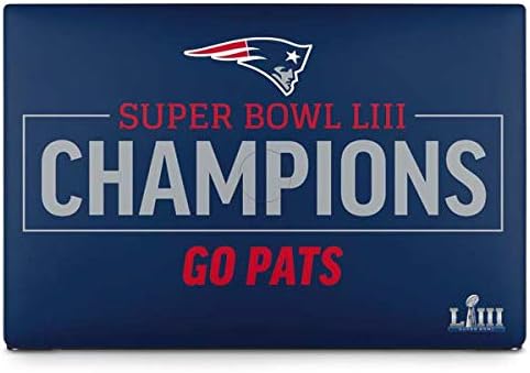 Skinit Decal Laptop Skin Compatible with Dell XPS 15in (2017) - Officially Licensed NFL Super Bowl LIII Champions Go Pats Design