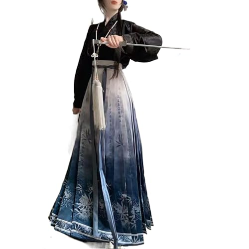 Jupe chinoise Mamianqun de la dynastie Ming en taille M et coloris C