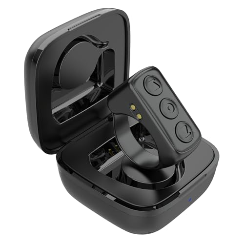 ZOZVO TikTok Scrolling Ring Bluetooth Page Turner Camera Remote Long Battery Life Compatible with iOS & Android Up to 30ft Range Black
