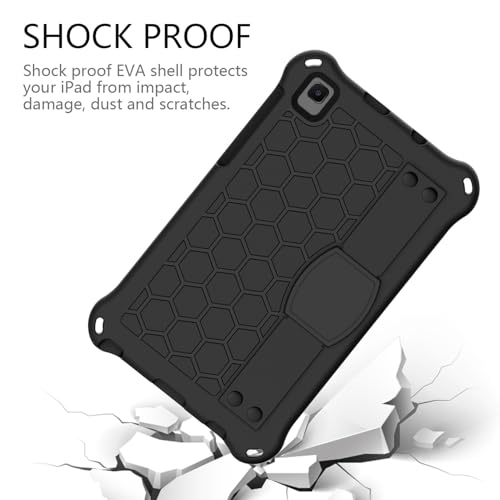 Coque anti-casse Samsung Galaxy Tab A7 Lite antichoc avec sangle noir - 2