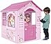 Chicos - Pink Princess Spielhaus Kinder Outdoor | Robuster und langlebiger | Gartenhaus Kinder für Jungen und Mädchen ab 2 Jahren, Rosa (89613)