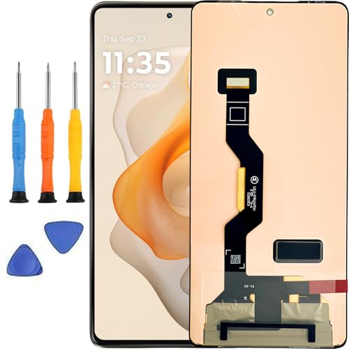 Tefnkiee Pantalla de repuesto para Motorola G Stylus 2024 5G para Moto G Stylus 2024 XT2419 1 XT2419 2 XT2419 3 pantalla LCD digitalizador pantalla táctil de 6.7 pulgadas