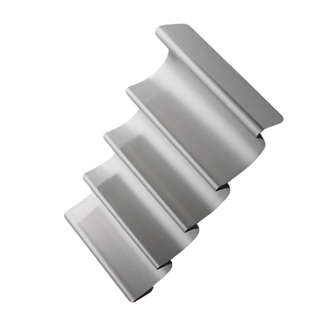 DECHOUS 1pc U Shaped Pancake Stand Serving Trays Hot Dog Taco Burritos Holders Mexican Pancake Stand Pizza Tray Mexican Fiesta Cinco De Mayo Party Corn Storage Rack 430 Stainless Steel