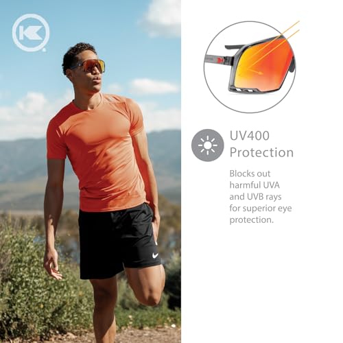Knockaround Campeones Wraparound Sunglasses for Men and Women - Performance Lenses with Full UV400 Protection3