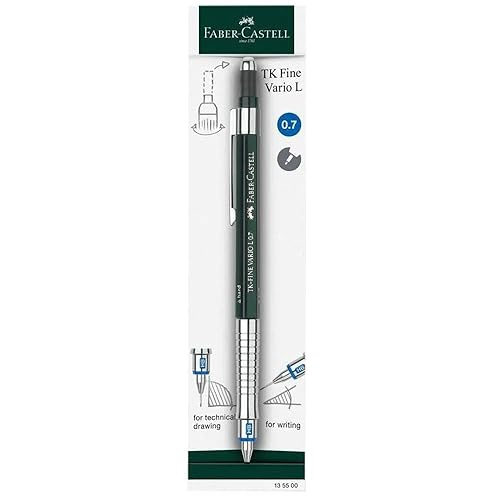 Lápiz mecánico Faber Castell, TK Fine Vario, 0.7mm (135700)