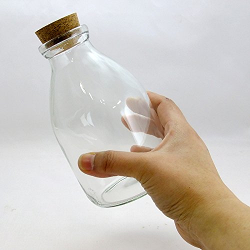 Amazon｜コルク瓶 M-500コルク 509ml 〈39×33.5×15〉｜保存容器
