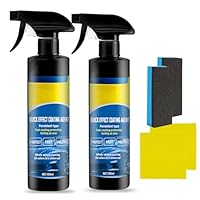 2pcs Quick Effect Coating Agent Spray, 3-in-1 Hoher Schutz Schnelles Auto-Beschichtung Spray Waterless Wash,2025 Fortschrittliches Auto-Schnellbeschichtungsspray für Glanz und Schutz (120ml*2)