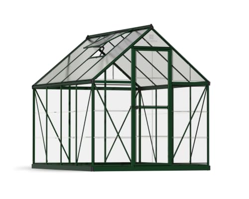 Palram Hybrid Gewächshaus, Grün, 247x185x208 cm