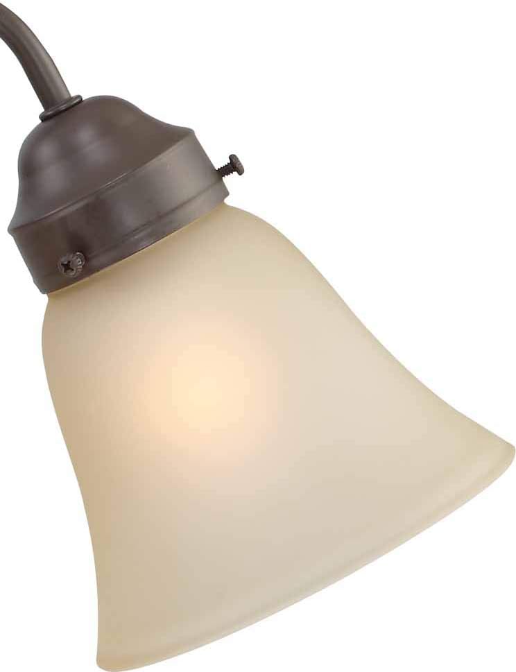 VOLUME LIGHTING GS-161 4 3/4" Bell-Shaped Sepia Glass