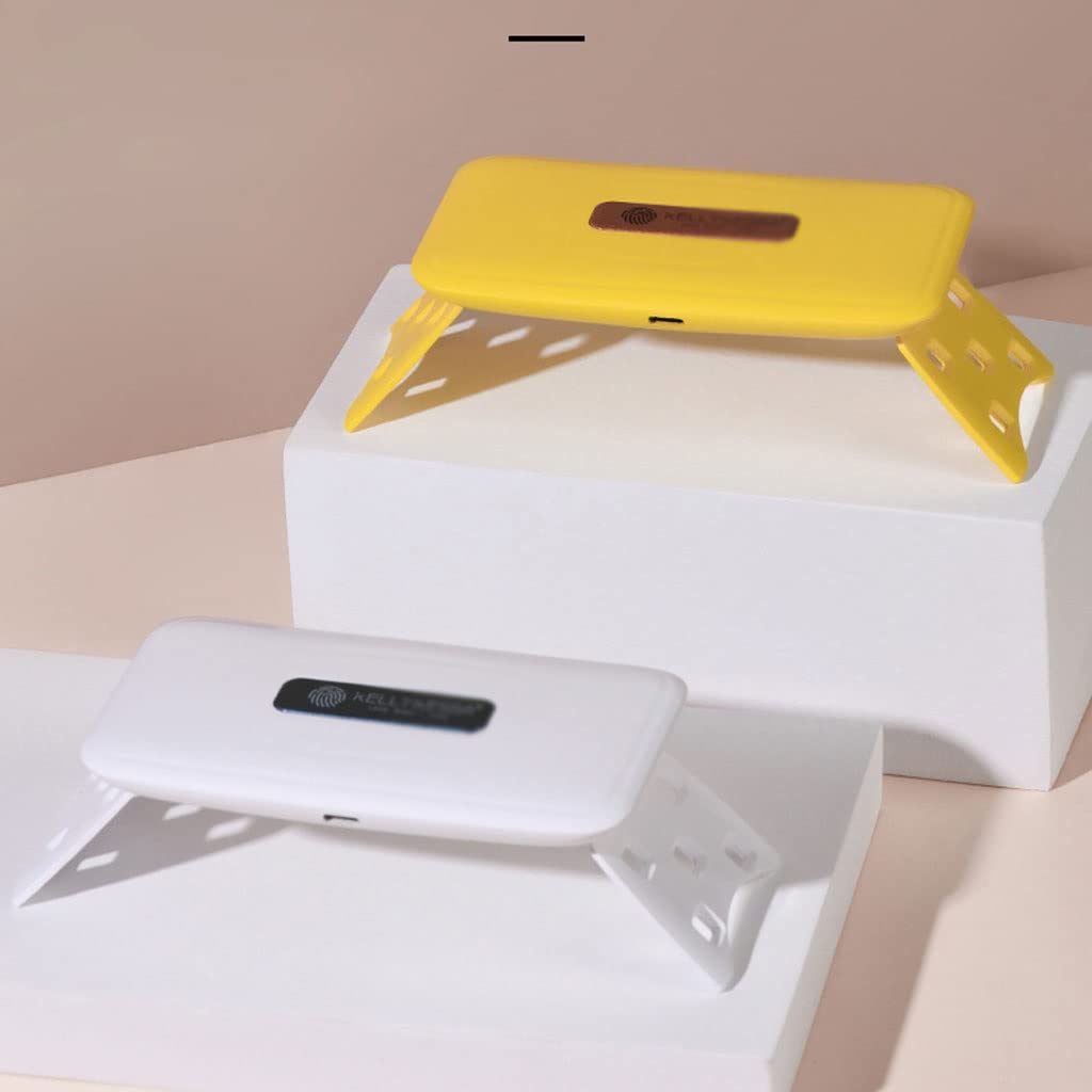 Secadora de Uñas Lámpara de uñas portátil - LED UV Lámpara de uñas - Secadora de uñas de 10W - MINI Máquina de fototerapia - 10 perlas de lámpara de fuente de luz doble Lampara Uñas Para Manicura